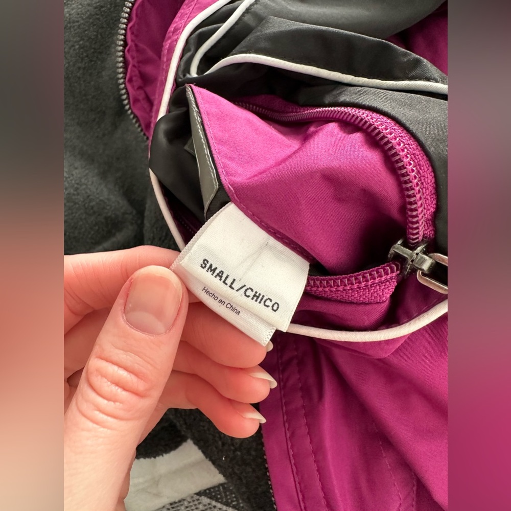 Fuchsia ski jacket - Picture 8 of 10